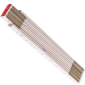 Oak folding ruler Stabila 600 series, 2 to 3 meters long. Made in Germany