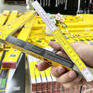 Oak folding ruler Stabila 600 series, manufactured in Germany, ensures professional quality, precision, and durability across measurement applications.