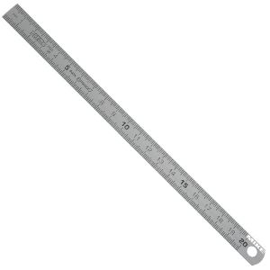 Stainless Steel Ruler ELORA 1545, 150-1000mm, accuracy class II