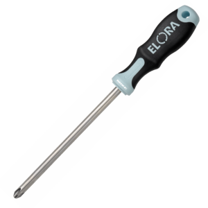 Stainless screwdriver ELORA 547-ST PH, for cross slotted screws