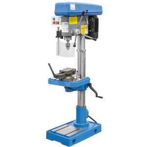 Powered by 1.5 kW motor, the Floor Drill Press FERVI T032 weighs 280 kg and ensures operational stability.