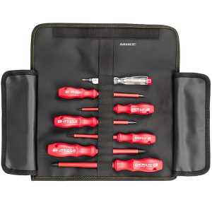 ELORA 900-S7 Limited Edition Insulated Screwdriver Set includes 7 VDE screwdrivers and a voltage tester.