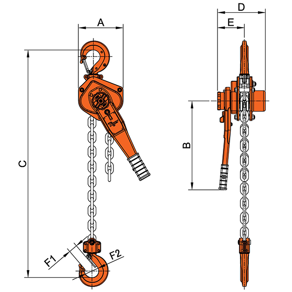 Tiger Lifting PLH-0320 Hand Chain Hoist