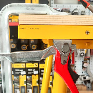 BESSEY GH Series lever clamps are vibration-resistant, making them ideal for metalworking, construction, and heavy-duty applications.