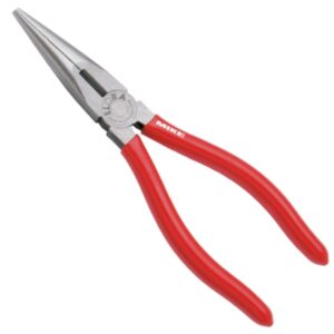 Straight grip and precision cut: ELORA 370 snipe nose pliers for fine handling