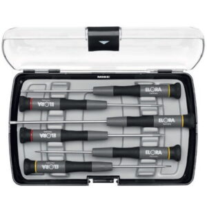 Electronic screwdriver set ELORA 616-S6, 6 precision drivers