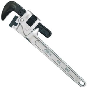 Heavy duty pipe wrenches PWDAL, aluminum handle