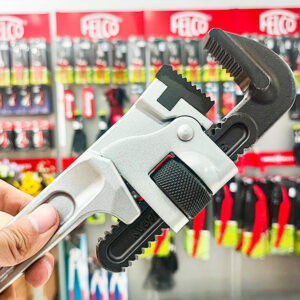 Heavy duty pipe wrenches PWDAL – Weight range between 0.46 kg and 3.41 kg for varied applications.