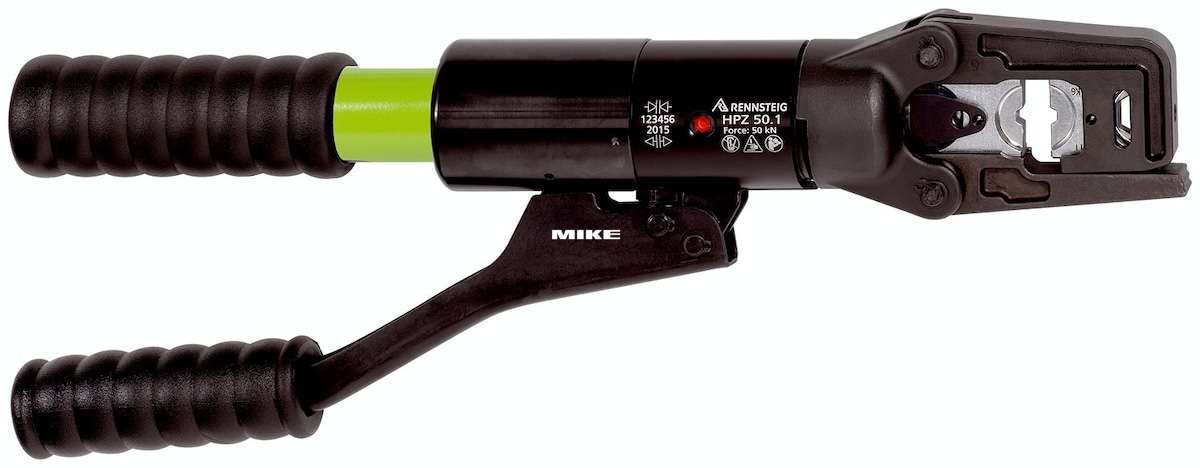 Rennsteig HPZ 50.1 Hydraulic Two-hand Crimping Tool for Copper and Aluminium Cables
