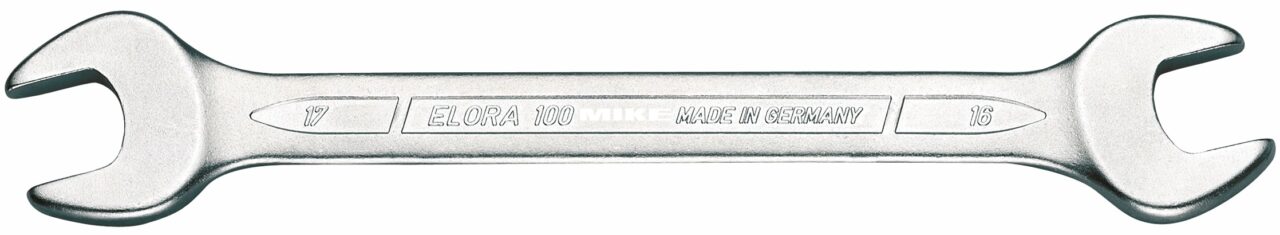 Double open-ended spanner metric set ELORA 100S-MSB